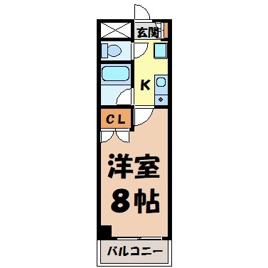 セントラルハイツ金山 間取り図