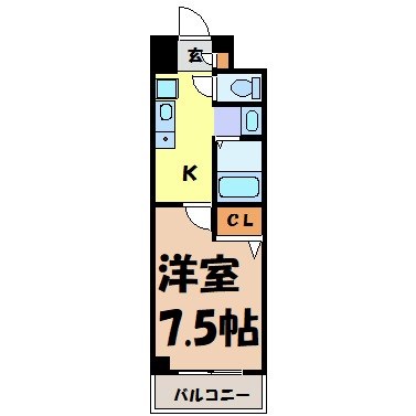 レジデンス滝子館 間取り図