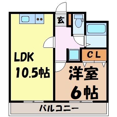 Blois亀城 間取り図