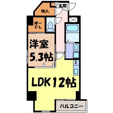 ロア金山 間取り図