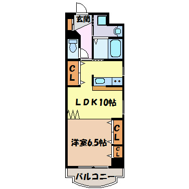第13オオタビル 間取り図
