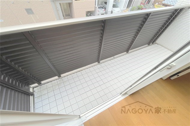 フォレストメゾン西崎B棟 ベランダ