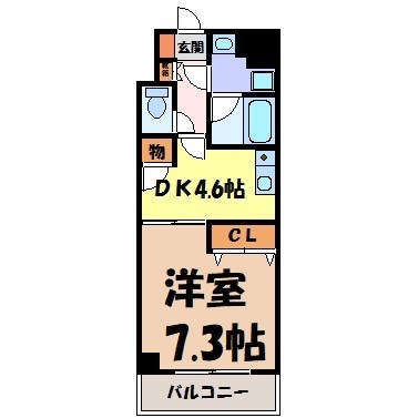 ベレーサ山王 間取り図