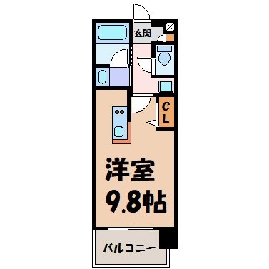 アデグランツ大須 間取り図