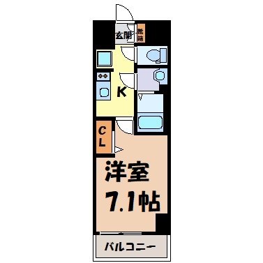 プレサンス久屋大通公園セラフィ 間取り図