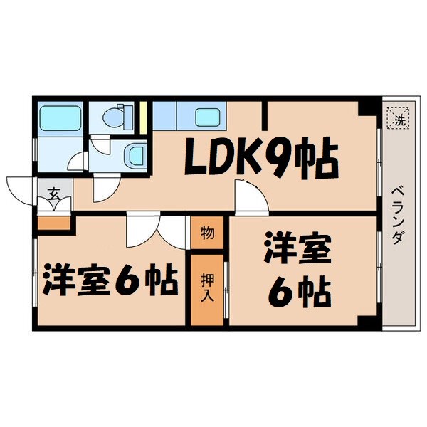 マルトウビル 間取り図