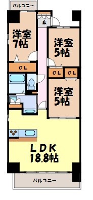 プレサンスロジェ池下駅前 間取り図