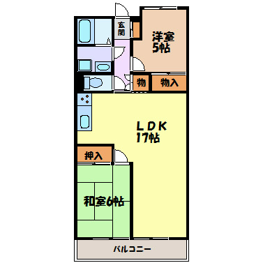 マリオン大曽根 間取り図