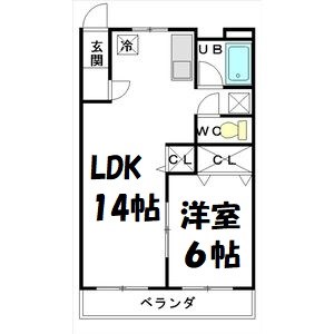 生駒マンション 間取り図