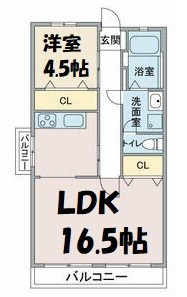 名栄ビル 間取り図