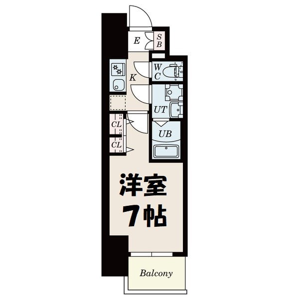 S-RESIDENCE金山三丁目 間取り