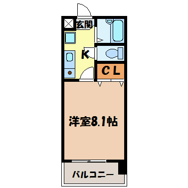 リバーサイドタカセ 間取り図