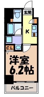 CAVANA新栄 間取り図