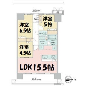 ラフィシア上前津 間取り図