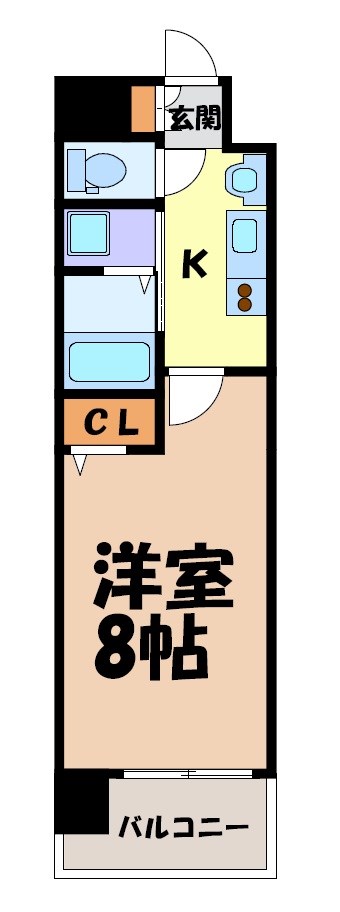 リアライズ記念橋 間取り図