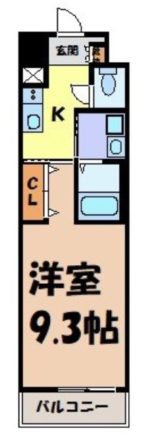 KDXレジデンス今池 間取り図