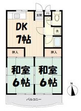 レジデンス光和１０２ 間取り図