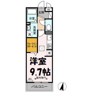 D-room黄金 間取り図