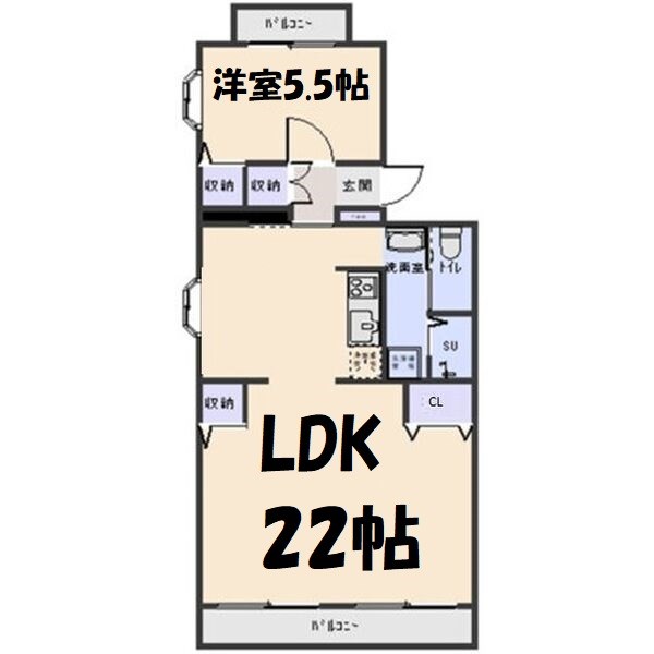 ダイアパレス白壁 間取り図