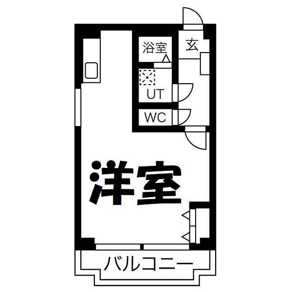 レインボー第3金山 間取り図