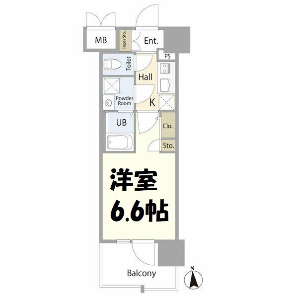 エスリード葵広小路通 間取り図