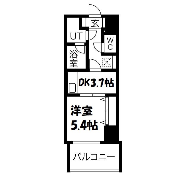 さくらHills NISHIKI Platinum Residence 間取り図