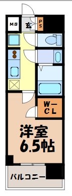 アドバンス名古屋ブランシュ 間取り図