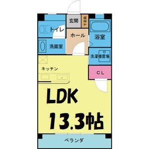 OS・SKYマンション鹿子 間取り図