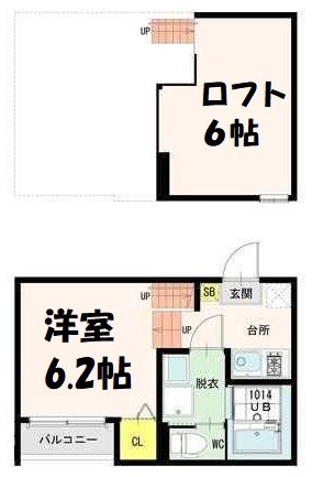 Cathbharr車道 間取り図