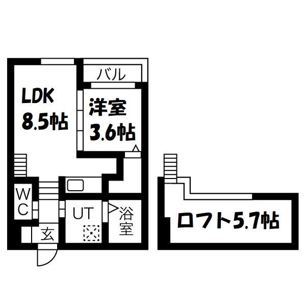 MONO Parks 東大曽根 間取り図