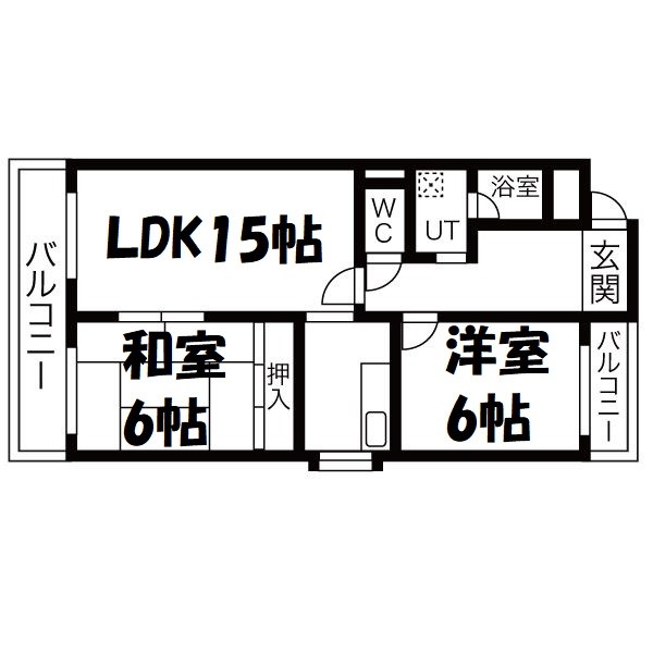 アリスⅡ新瑞 間取り図