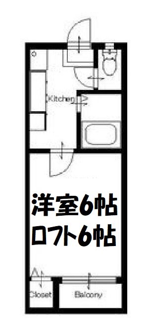 ドリーム510 間取り図