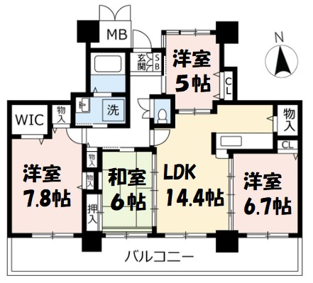 アクシオス千種 間取り図