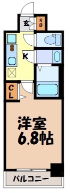 ディアレイシャス名古屋太閤通Ⅲ 間取り図