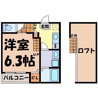 ハーモニーテラス栄イースト 間取り