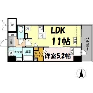 ウインナーワルツ名駅 間取り図