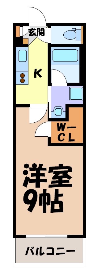 メイプルコート泉 間取り図