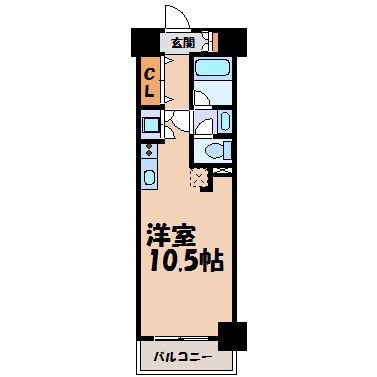 泉アパートメント 間取り図