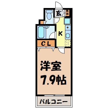 クレストステージ瑞穂 間取り図