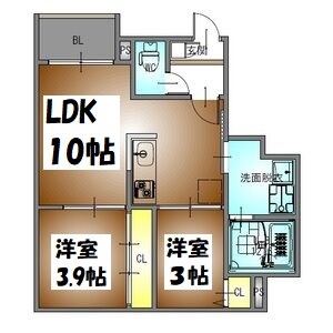 REGALEST瑞穂区役所 間取り図