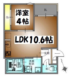 REGALEST荒畑 間取り図