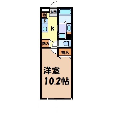 エスポワール谷口 間取り図