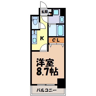 PRESTAGE名駅 間取り図