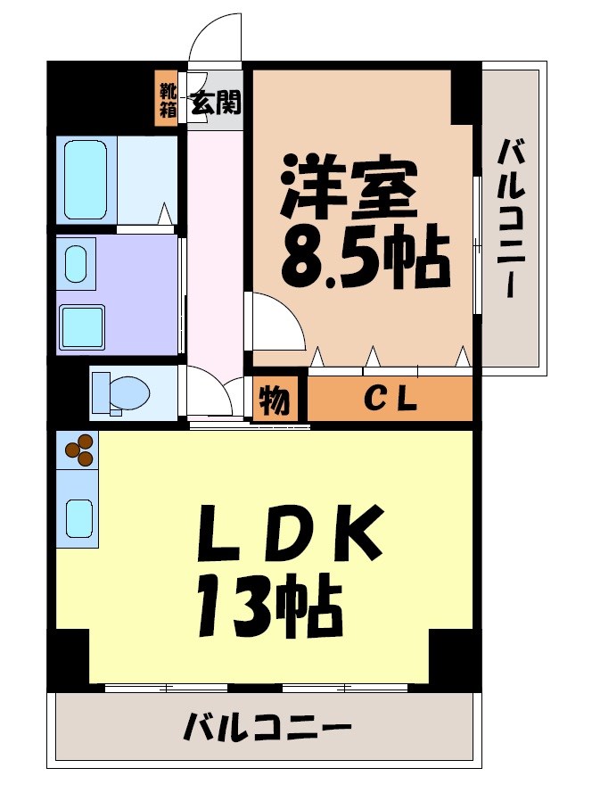 インプルーブ金山 間取り図