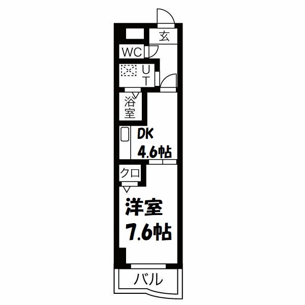 シーナリー瑞穂 間取り図