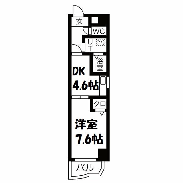 シーナリー瑞穂 間取り図