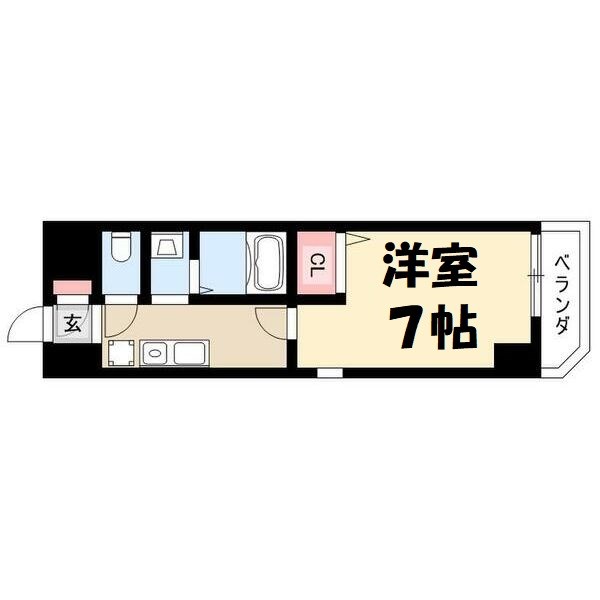 グランディア那古野 間取り図