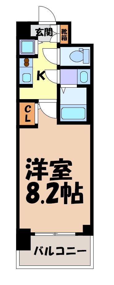 La Douceur黒川 間取り図