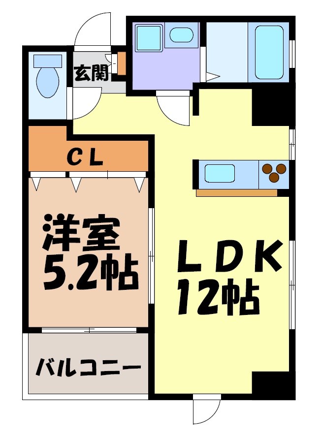 グランデ浄心 間取り図