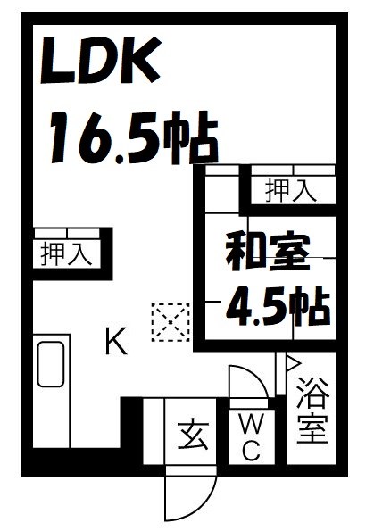 万長ビル 間取り図